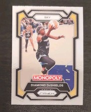 Diamond DeShields #60 2024-25 Prizm Monopoly WNBA Base Card Chicago Sky