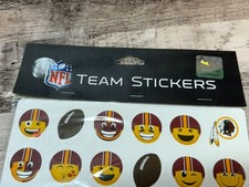 New NFL Washington Redskins Emoji Football Stickers