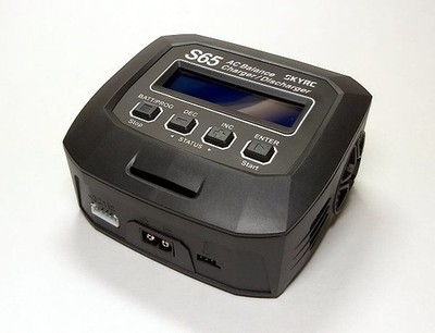 SKYRC S65 65W 6A AC Balance 2-4S Lipo RC Charger Discharger (EU Plug) BC438