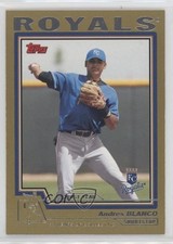 2004 Topps Traded and Rookies Gold 1844/2004 Andres Blanco #T114 hg6