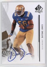 2013 SP Authentic Auto Datone Jones #74 Auto 1p9