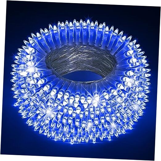 66ft 200 LED Christmas String Lights with 8 Modes for Indoor & Outdoor