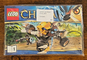 LEGO - Lot of three COMPLETE Chima Sets, with minifigures, 70001, 70002, 70004