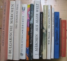 14 Märchenbücher DDR, Russische Märchen, Liebesmärchen, Brüder Grimm