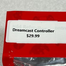 Vintage Sega Dreamcast Controller HKT-7700 Gray Wired Gamepad Authentic OEM Work