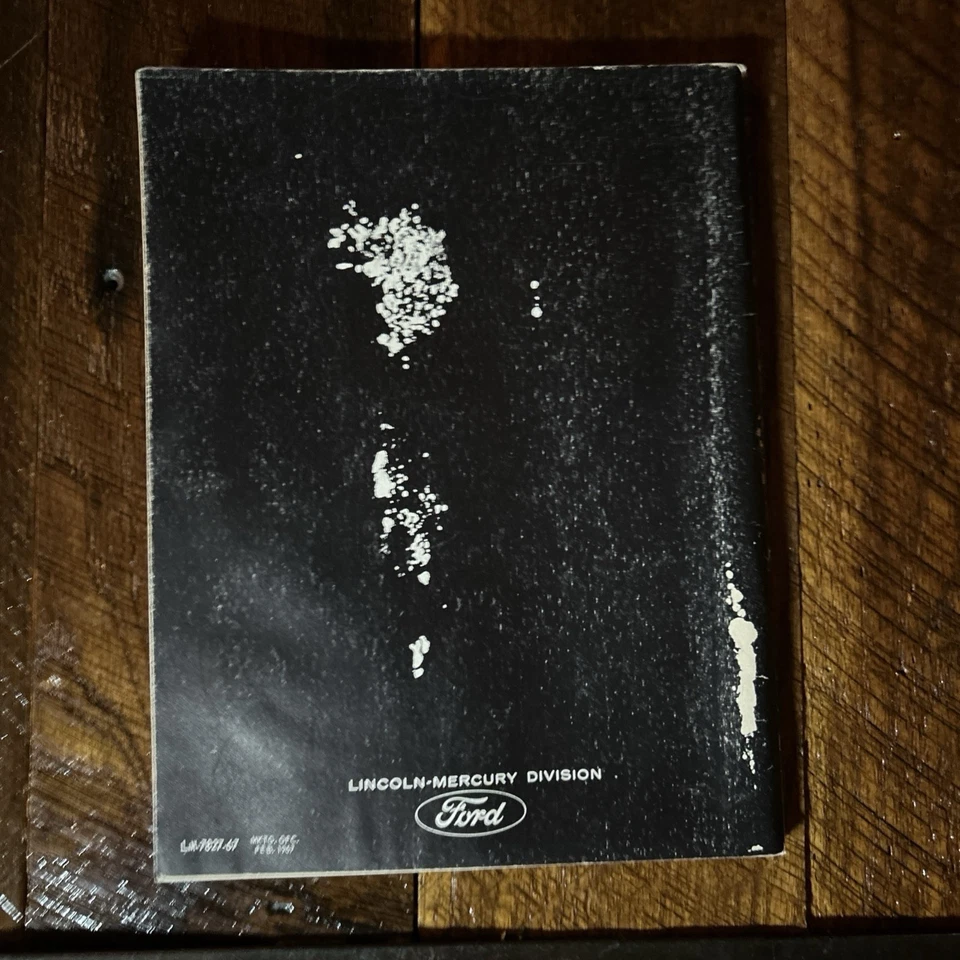 1968 Lincoln Continental Mercury Cougar sistema de vácuo manual guia de diagnóstico - Imagem 2 de 4