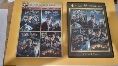 HARRY POTTER: Years 5-7 PART 2  DVD W/ Slipcover 90 Years Best Of Warner Bros.