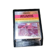 Atlantis (Atari 2600, 1981) Imagic Authentic Cartridge Only FREE SHIP