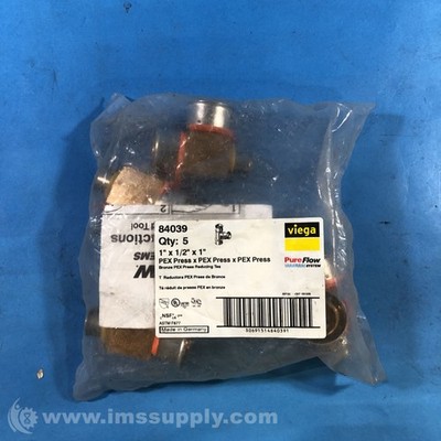 Viega 84039 Bronze Pex Tee FNFP