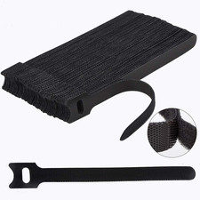 Nettbe 60 PCS 6 Inches Reusable Cable Ties, Adjustable Cord Straps Wire Organize