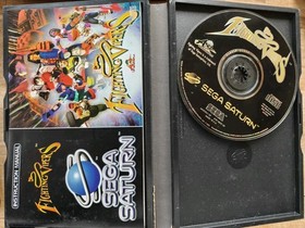 Sega Saturn Vipers Fighting Game Complete with Manual for U.K