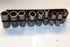Mac Tools Snap-on Matco 12 Dr 9-piece Impact Sae Univ Swivel Impact Socket Set