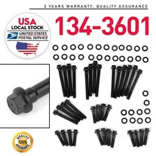 134-3601 Sbc Head Bolts Kit Small Block Set For Chevy 6 Point Oem Brodix Heads