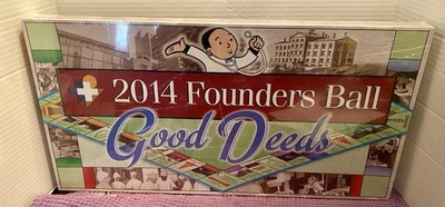 2014 Founders Ball Good Deeds Game - Sealed - Brooklyn Hospital Foundation As Is