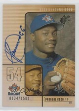 2000 SPx Rookie/Young Star Pasqual Coco (Should Be Card #141) Rookie Auto RC 0a6. rookie card picture