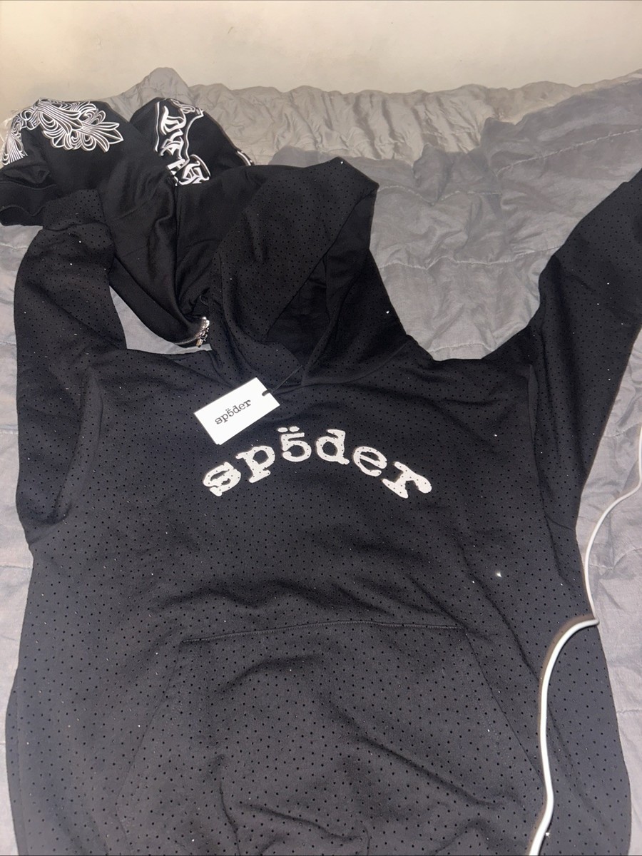 Black VVS Sp5der Hoodie | eBay