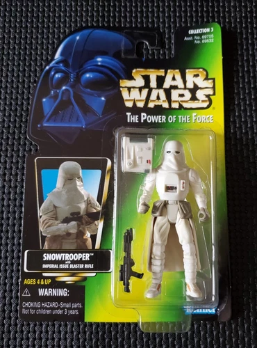 STAR WARS Power of the Force SNOWTROOPER w/Blaster Kenner 1997
