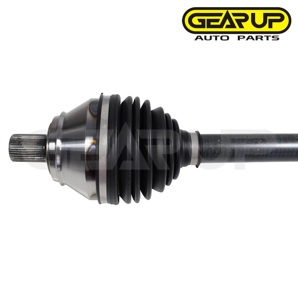 Conjunto de eje de junta de eje CV delantero para Audi TT Quattro 1,8 L AWD 2003-2006 Foto 4 de 4