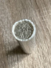 JAPANESE Hundred (100) Yen Coins-Roll Of 50 Coins-Japan SAKURA CHERRY BLOSSOM