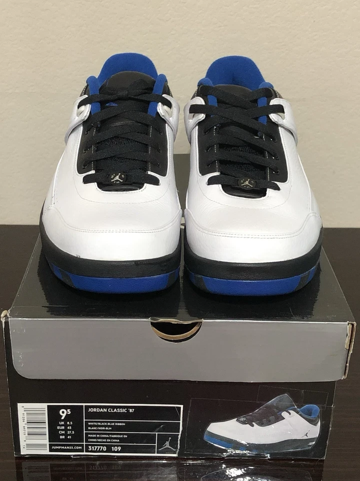 Nike Jordan Classic '87 'Blue Ribbon' 317770-109 talla 9,5 Foto 2 de 4