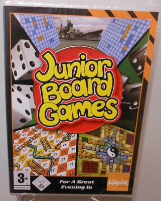 Junior Board Games PC Spiel Software CD Beliebte Spiele für ganze Familie T60