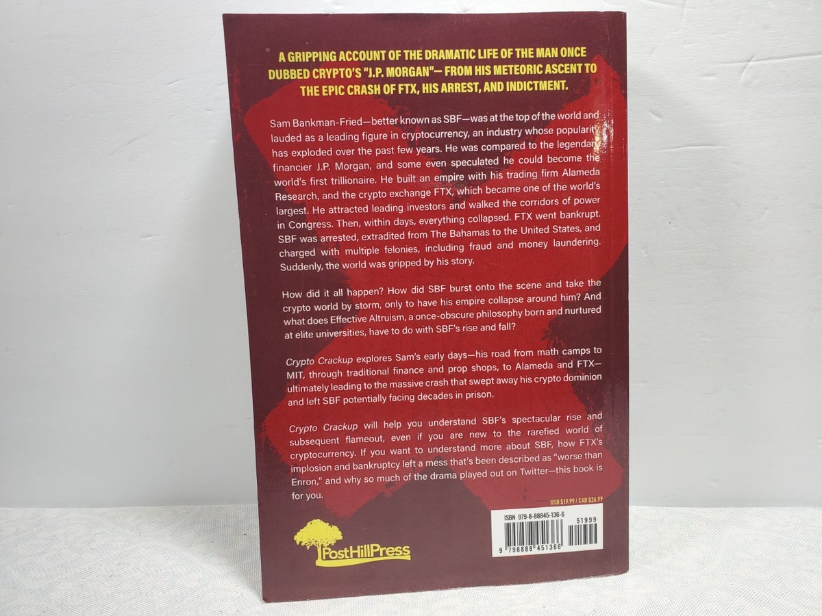 Crypto Crackup: Sam Bankman Book by Ash Bennington | eBay