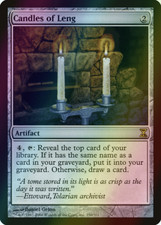 MTG Candles of Leng Foil ** Time Spiral ** English (LP)