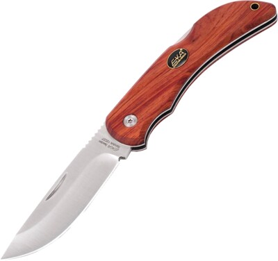 EKA  Swede 10 / Folding Lock blade Knife W/ Rosewood Handle  - Made In Sweden