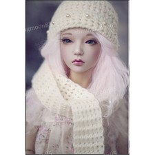 1/4 BJD SD Girl Doll Asa 42cm Nude Resin Ball Jointed Doll + Eyes + Face Makeup
