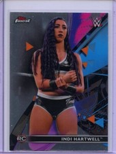 2021 Topps Finest WWE Indi Hartwell #84
