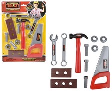 Handyman Manual Tool Set Playset 12-Piece Pack Perfect for Handyman Kids