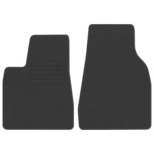Velours Fußmatten für Tesla X Bj. 2015 - 2021 Automatten Passend VORNE ANTR PREM
