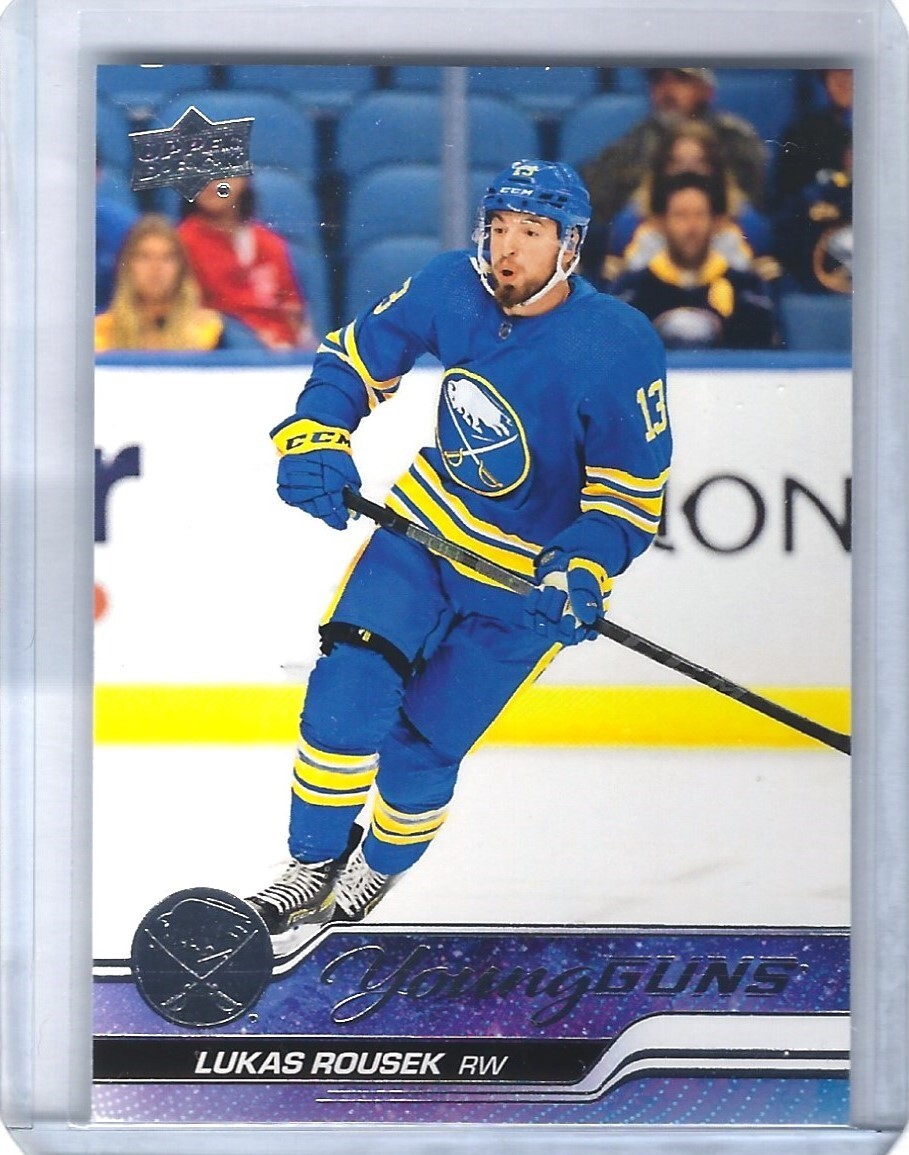 2023-24 Upper Deck #233 Lukas Rousek Young Guns Rookie Card