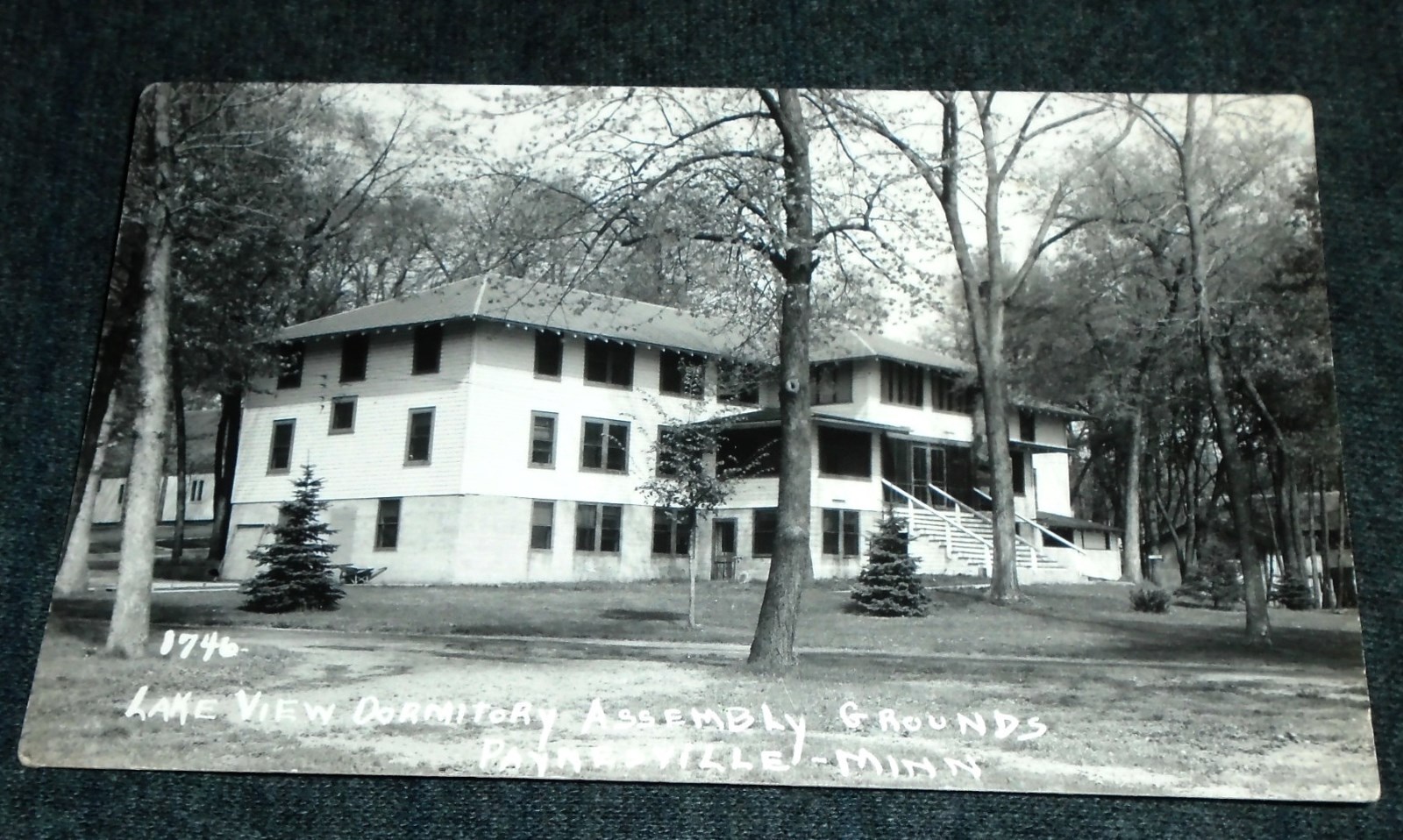 RPPC Lakeview Dorm, Assembly Grounds, Paynesville Minnesota Vintage