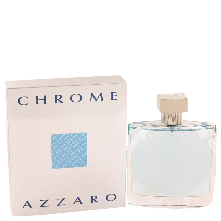 Azzaro Chrome Cologne For Men 3.4 oz EDT Spray seal in Box New eBay