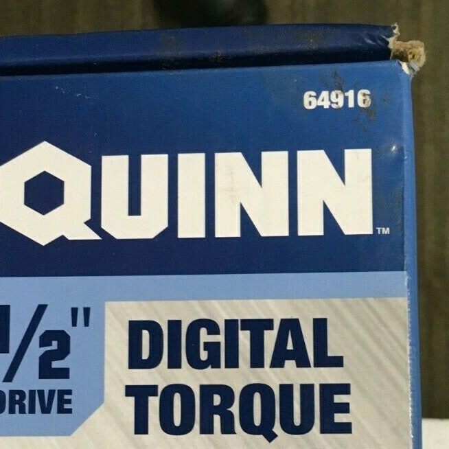 Quinn 64916 1/2" Drive Digital Torque Wrench eBay