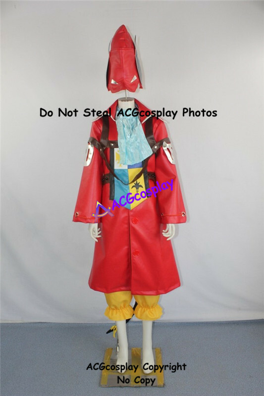 Disfraz de Cosplay Final Fantasy IX Freya Crescent imitación cuero hecho acgcosplay