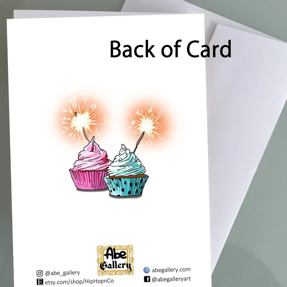 Tarjeta de Cumpleaños Drake - Champagne - Divertida Tarjeta de Cumpleaños Hip Hop Fan Art Feliz Cumpleaños Foto 3 de 3