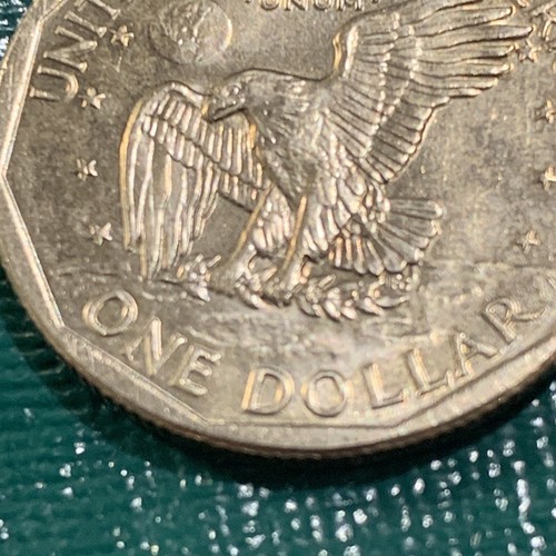 1979 SUSAN B ANTHONY $1 dollar coins. RARE wide rim. 2 for the price of 1 - Picture 8 of 16