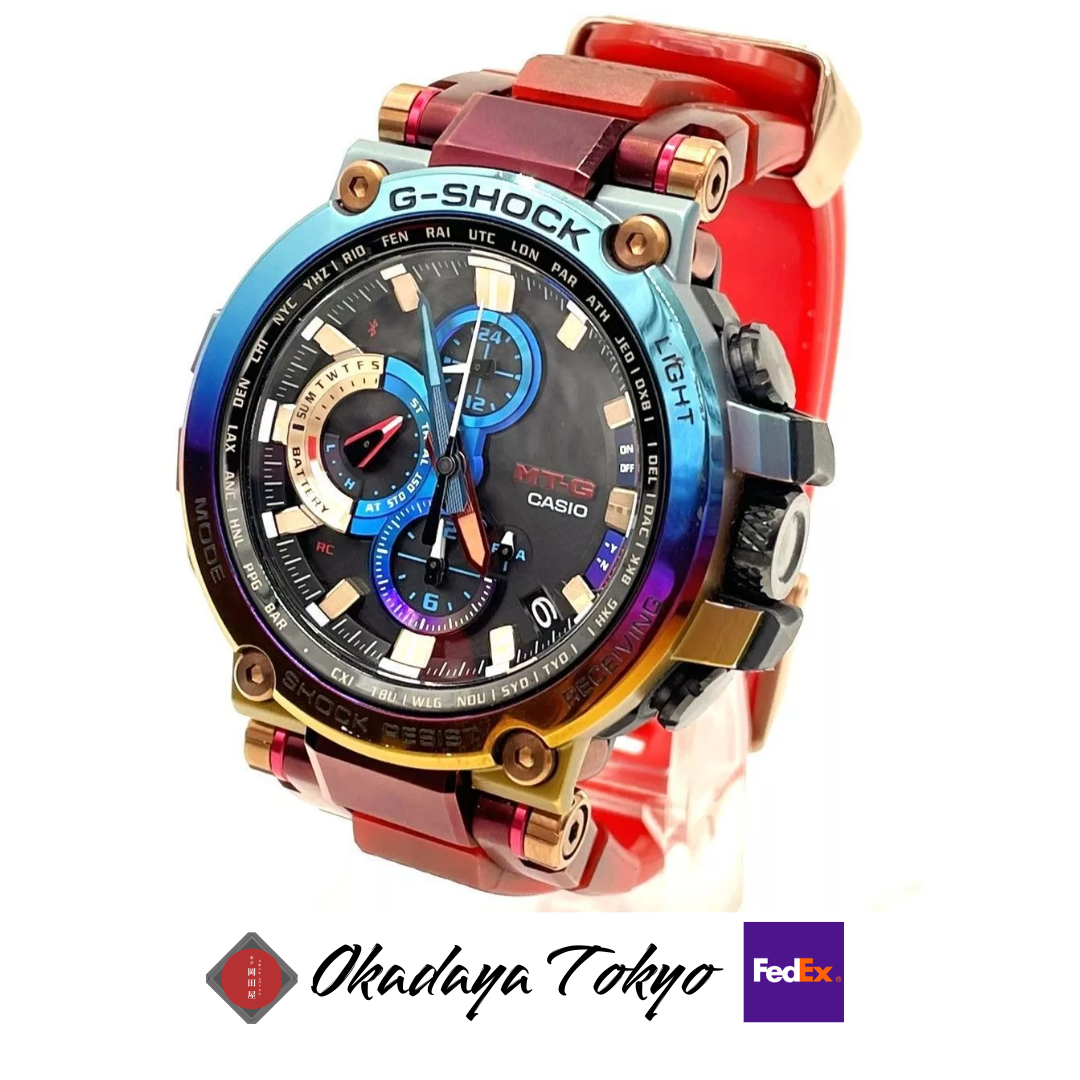 CASIO G-SHOCK MT-G MTG-B1000VL-4AJR Solar Powered Radio Men's