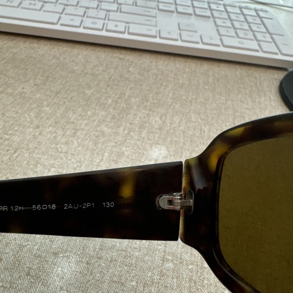 Monturas de gafas de sol Prada para piezas lentes no incluidas SPR 12H para mujer Foto 4 de 4