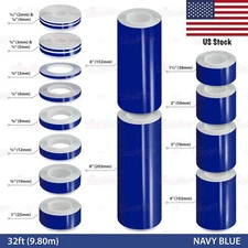 Roll Vinyl Pinstriping Pin Stripe Line Adhesive Tape Decal Sticker NAVY BLUE