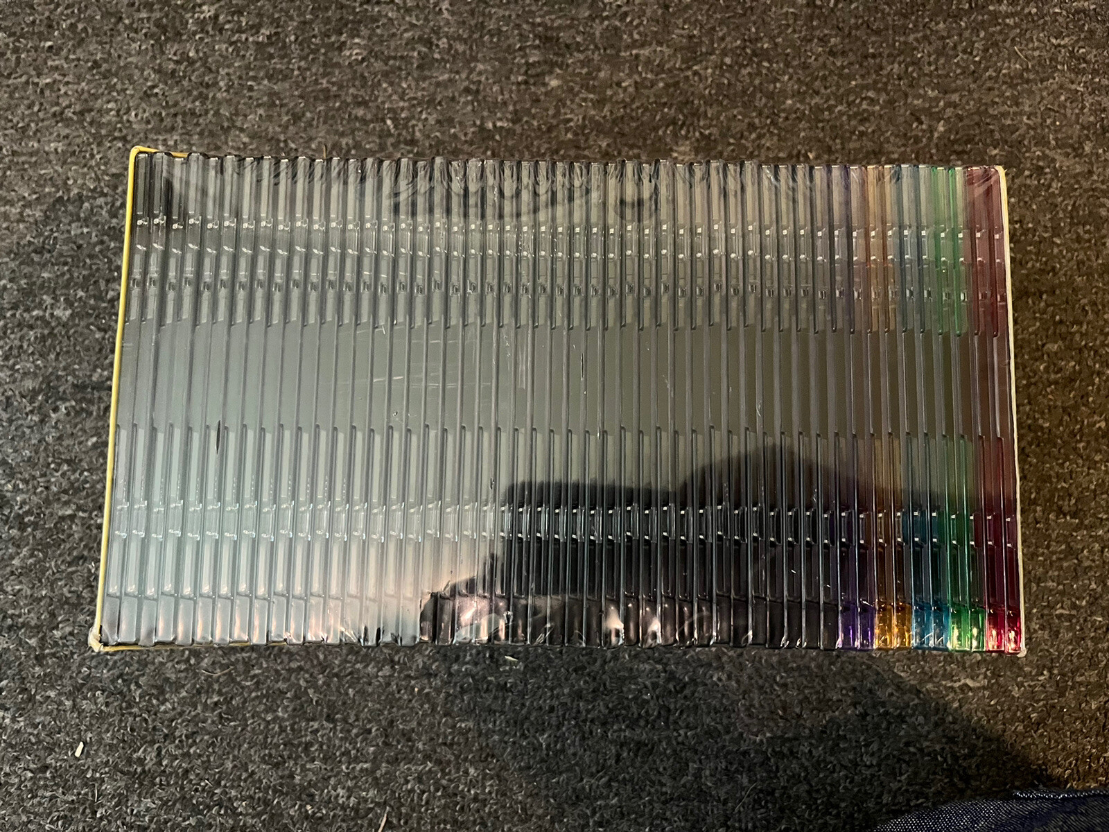 Staples 5mm Jewel 50 Pack CD/DVD Cases Black Sealed eBay