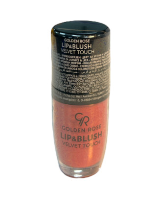 Golden Rose Creamy Lip & Blush Color Velvet Touch (0.15oz/4.5ml) NEW