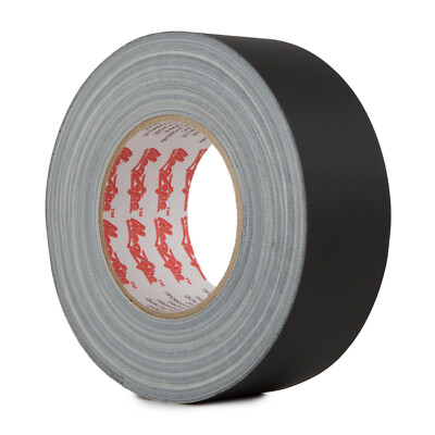 MagTape Gewebeband Matt 500 Schwarz 50mm x 50m
