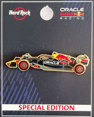 TherabodeepMask （RedBull）（ORACLE） Hard Rock Cafe 2023 Oracle Red Bull Racing Formula One Car Wheels