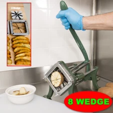 French Fry Potato Cutter, 8 Wedge, Commercial, Countertop, Slicer, Restaurant