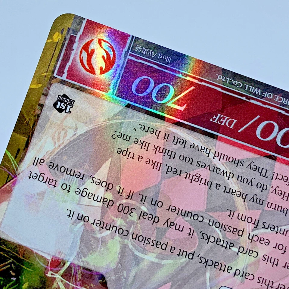 Force of Will Snow White, the Valkyrie of Passion Foil Card First Edition - Image 3 of 4