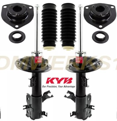 KYB FRONT STRUTS SHOCKS Strut Mounts & Boots KIT for NISSAN SENTRA 13 14 15 - 19