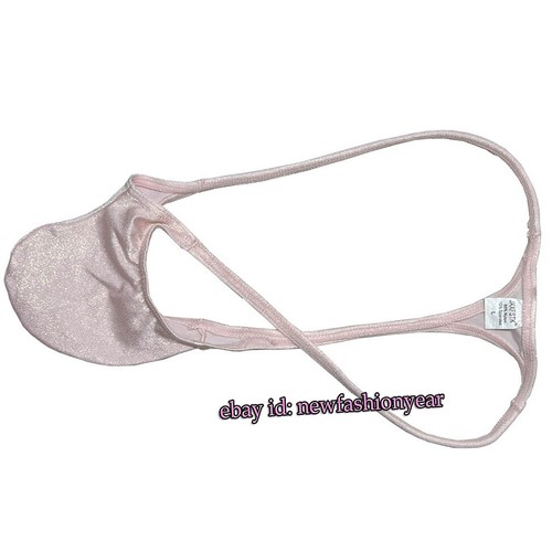 Ropa interior de bikini brillante para hombre bolsa calzoncillos potenciadores tiro bajo tanga calzoncillos - Imagen 21 de 38